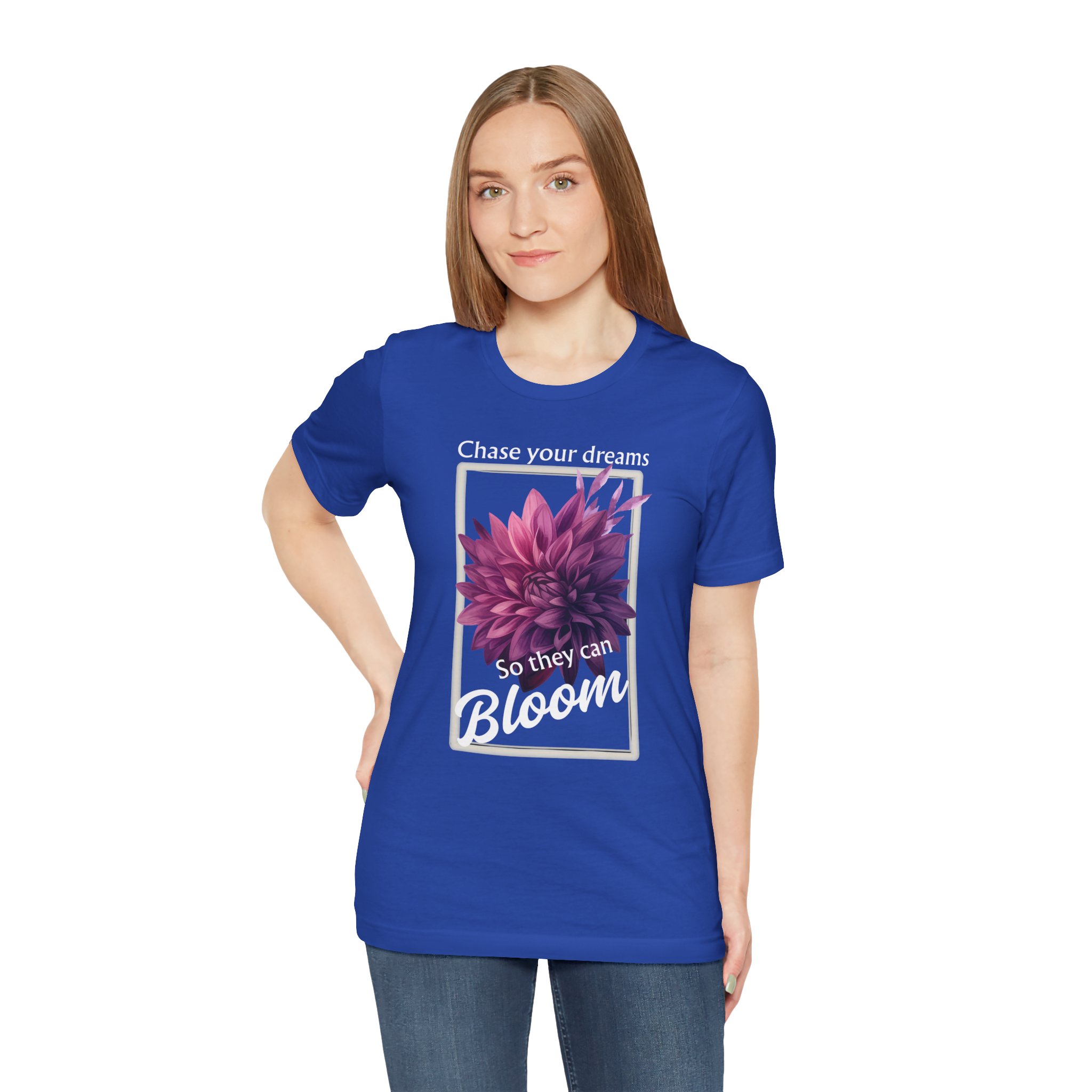 Chase Your Dreams Shirt, Motivational Unisex T-Shirt, Gift for Garden Lovers, Positive Vibes Apparel - Image 35