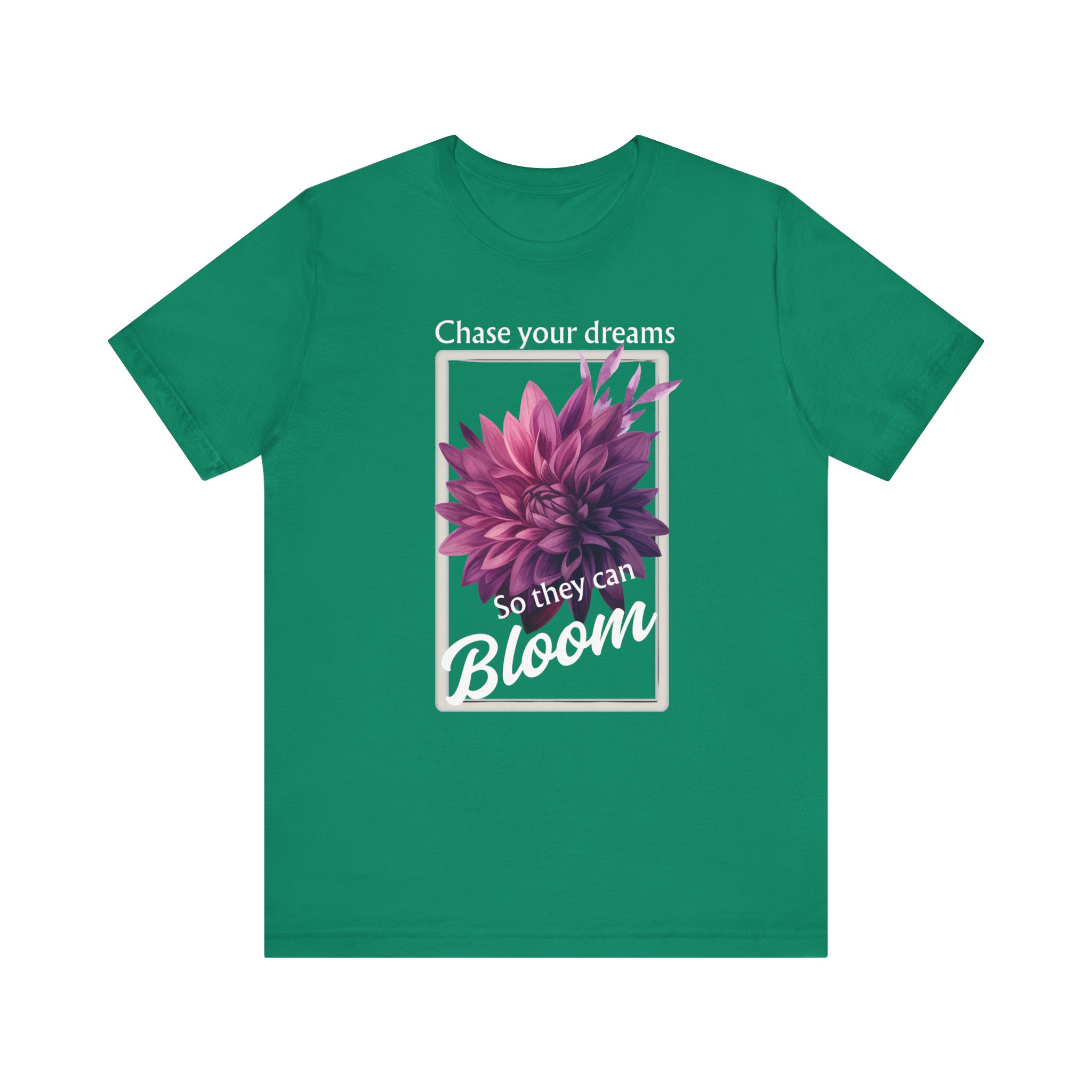 Chase Your Dreams Shirt, Motivational Unisex T-Shirt, Gift for Garden Lovers, Positive Vibes Apparel - Image 21