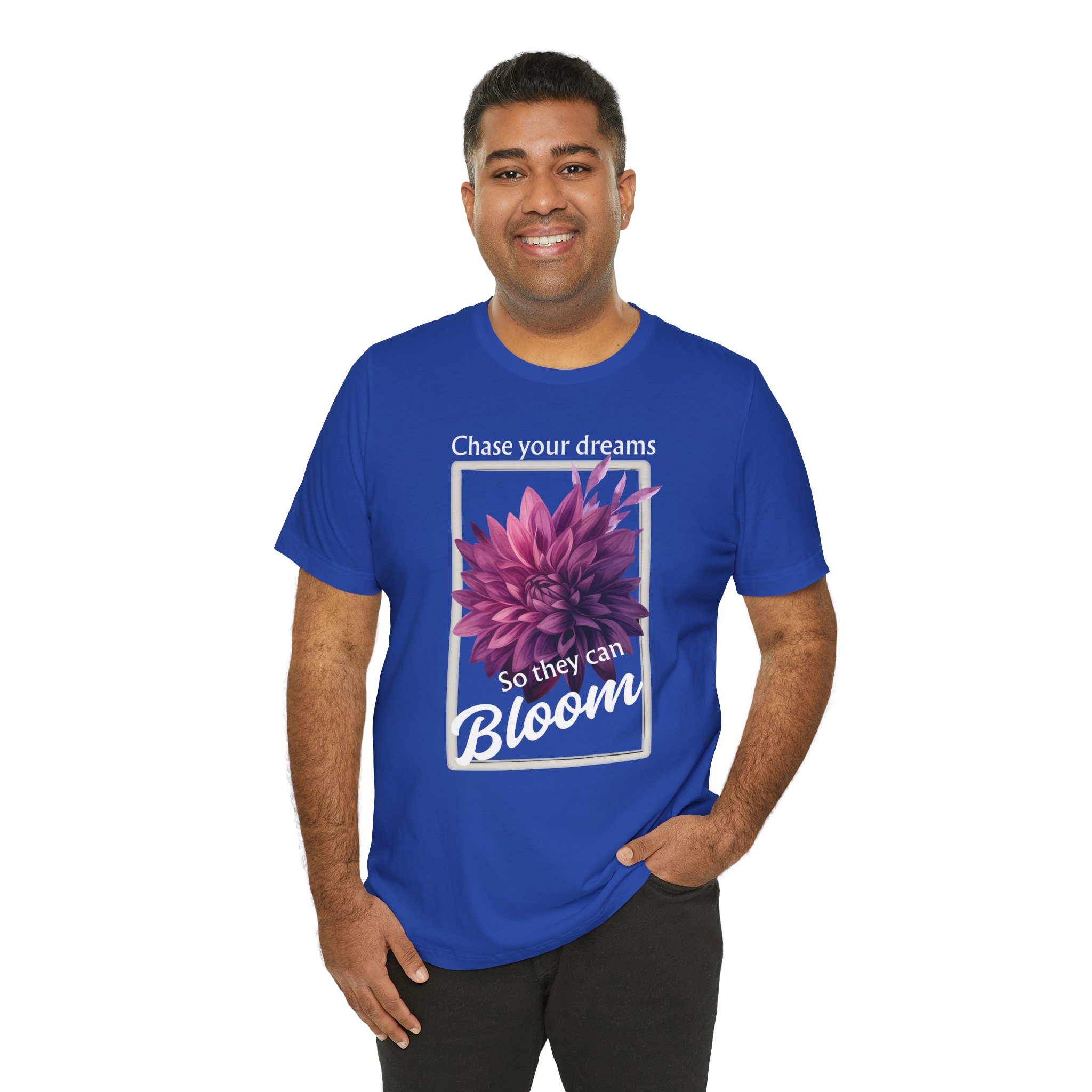 Chase Your Dreams Shirt, Motivational Unisex T-Shirt, Gift for Garden Lovers, Positive Vibes Apparel - Image 36