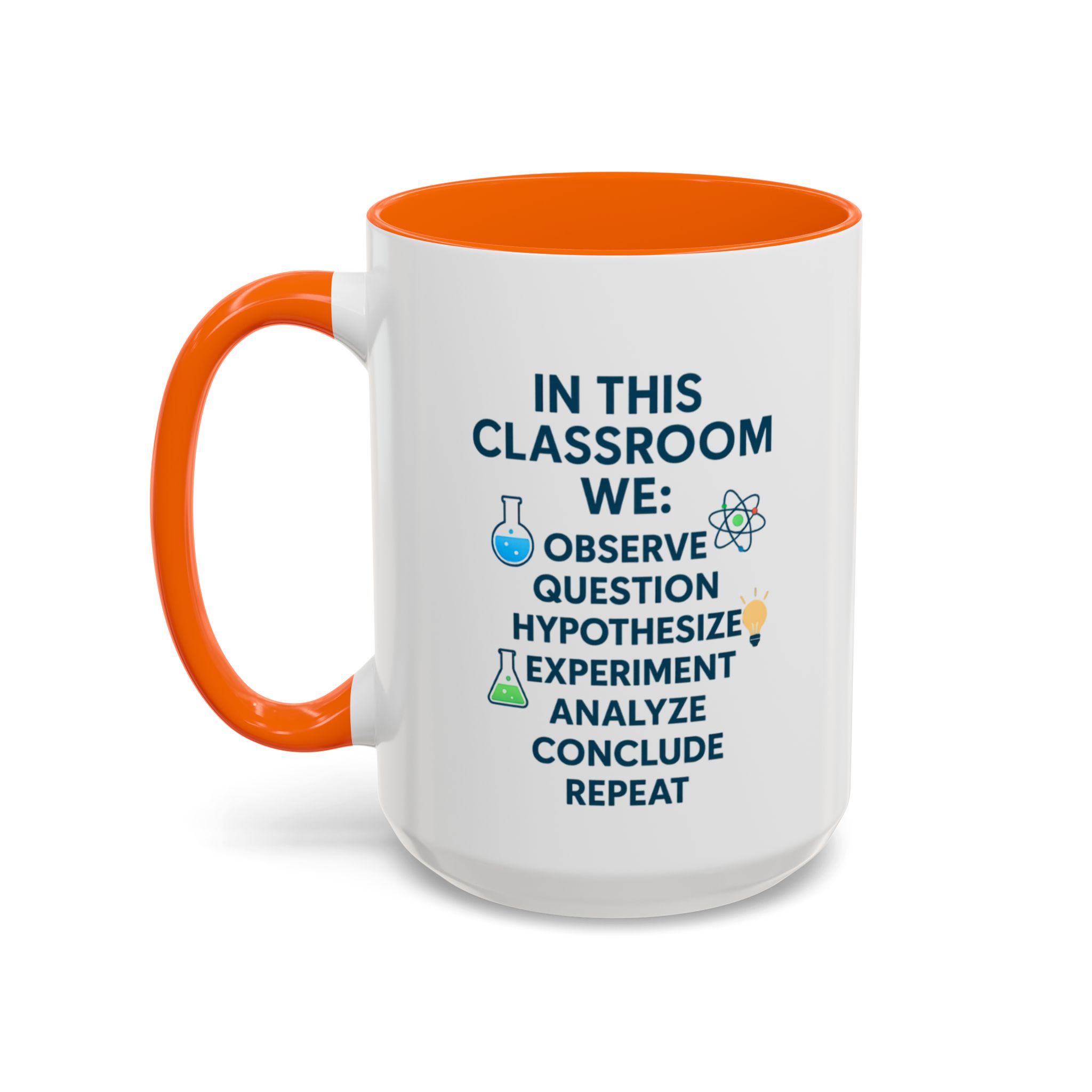Science Teacher Motivational Coffee Mug, STEM Educator Gift, Classroom Vibes, Teacher Appreciation Week, Lab Icons - Image 14