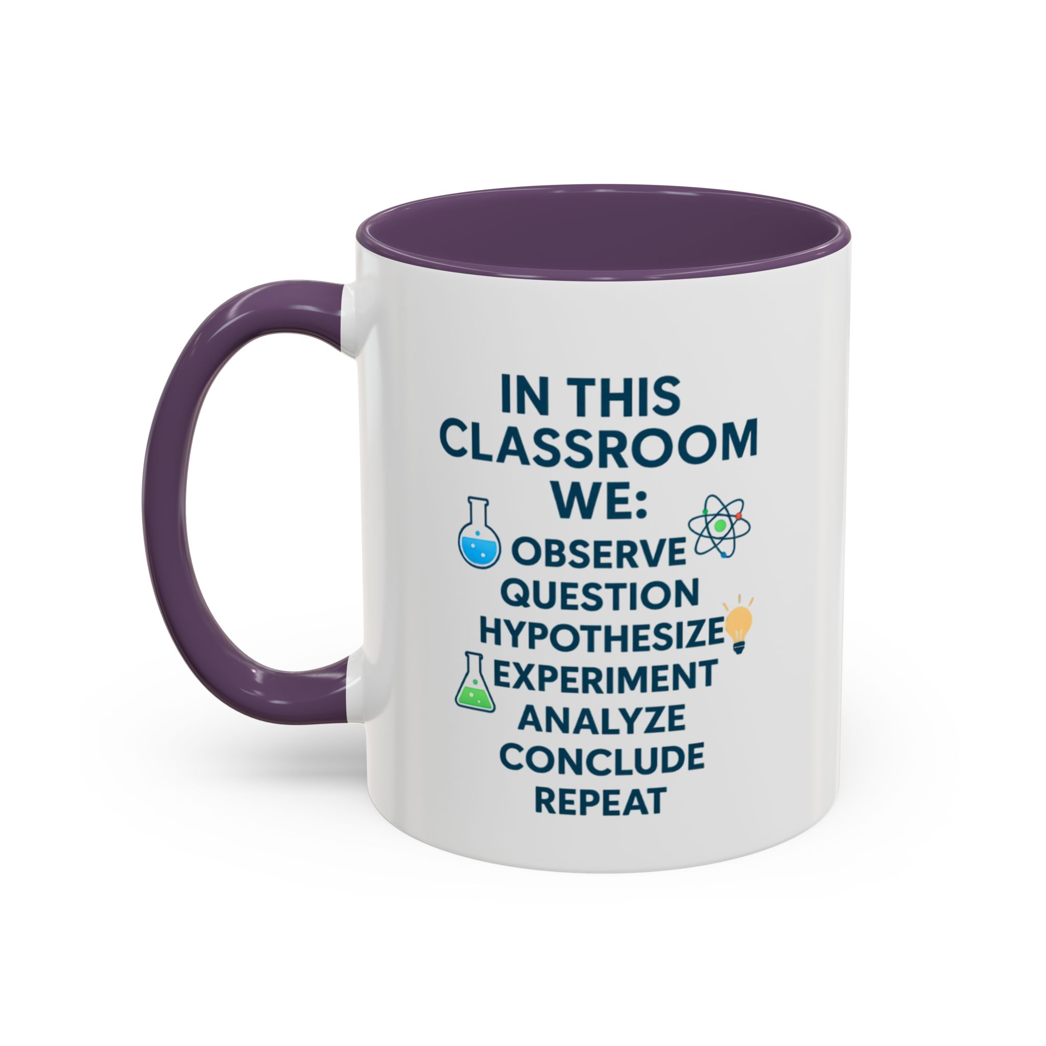 Science Teacher Motivational Coffee Mug, STEM Educator Gift, Classroom Vibes, Teacher Appreciation Week, Lab Icons - Image 12