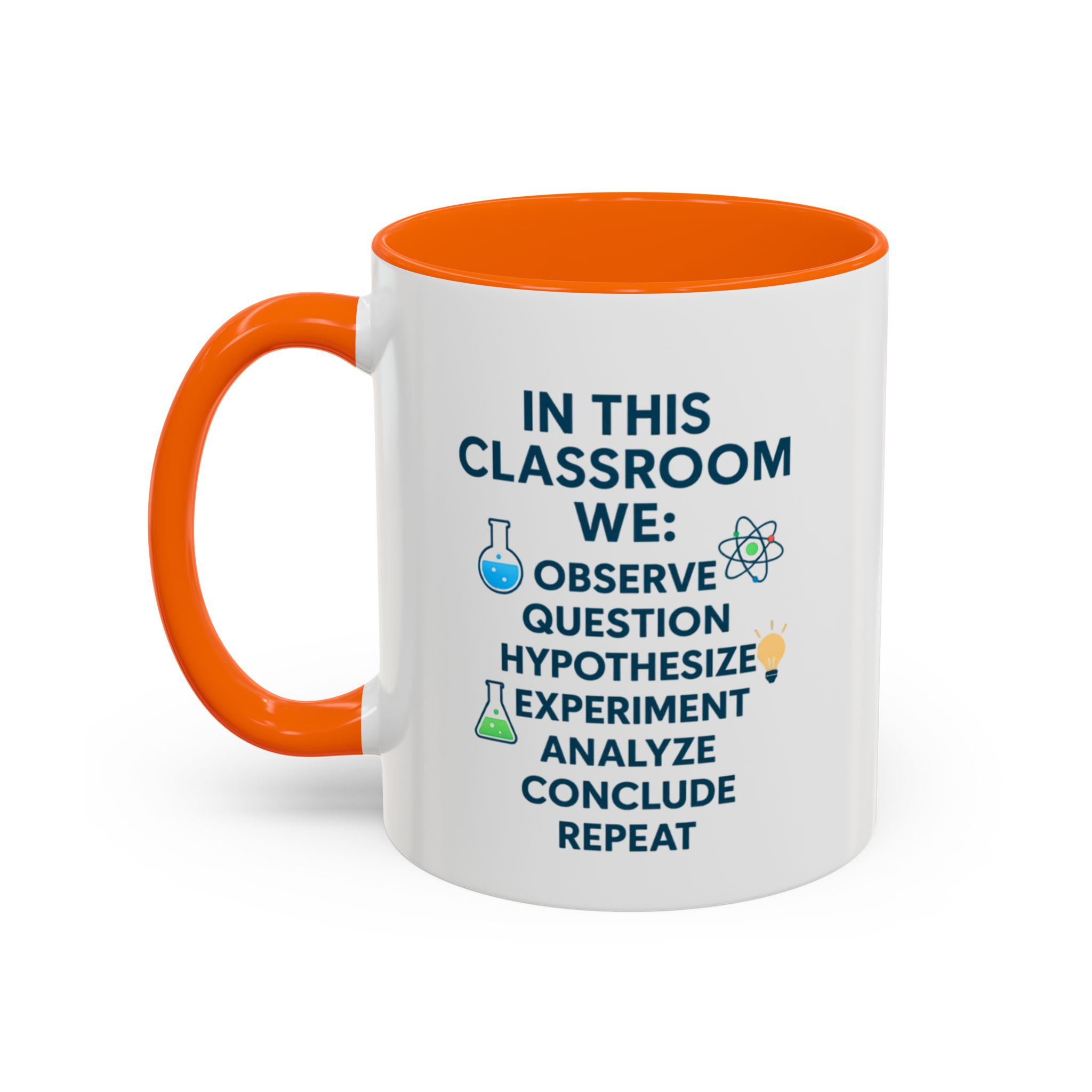 Science Teacher Motivational Coffee Mug, STEM Educator Gift, Classroom Vibes, Teacher Appreciation Week, Lab Icons - Image 11