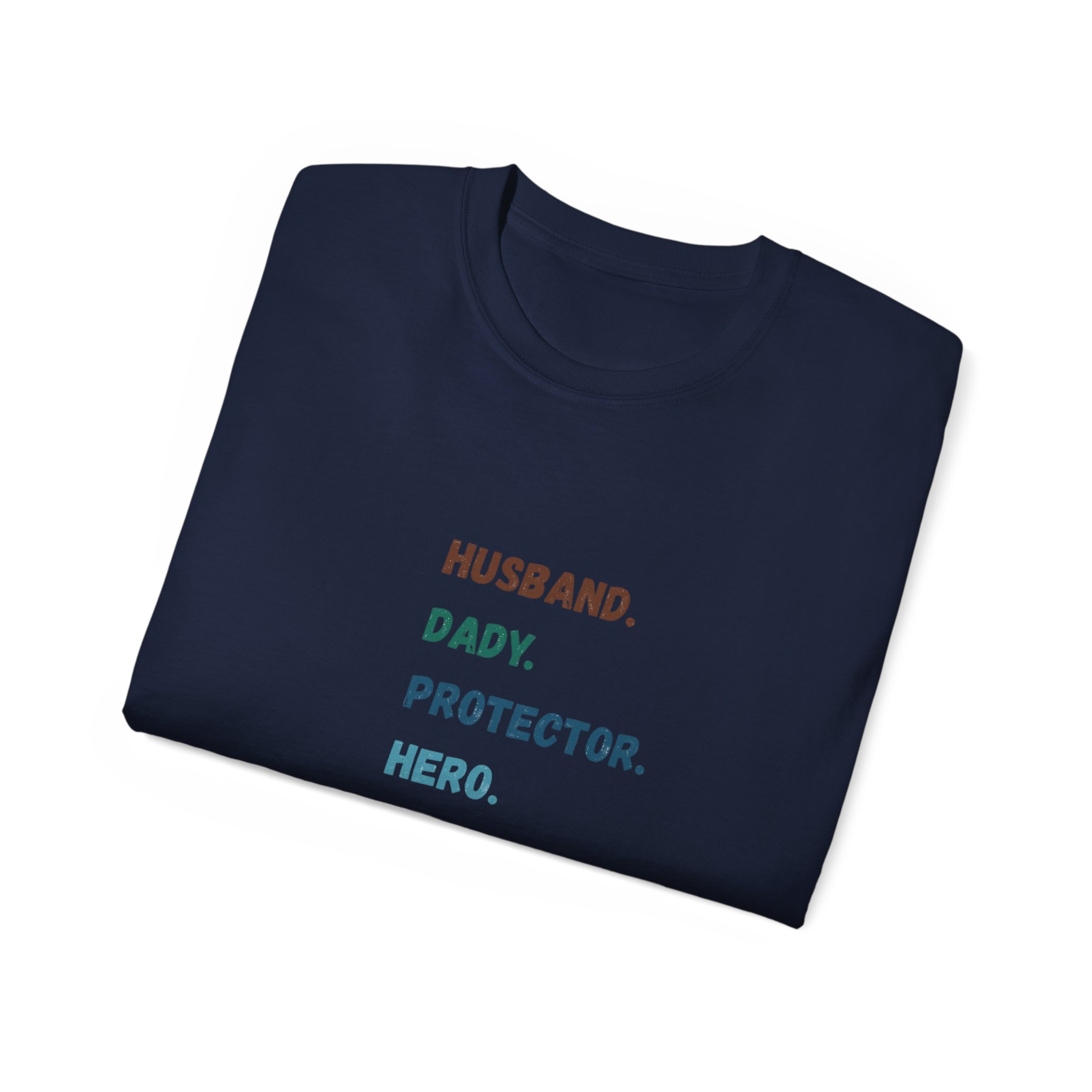 Dad Protector Hero Tee - Unisex Gildan Cotton Shirt - Image 31