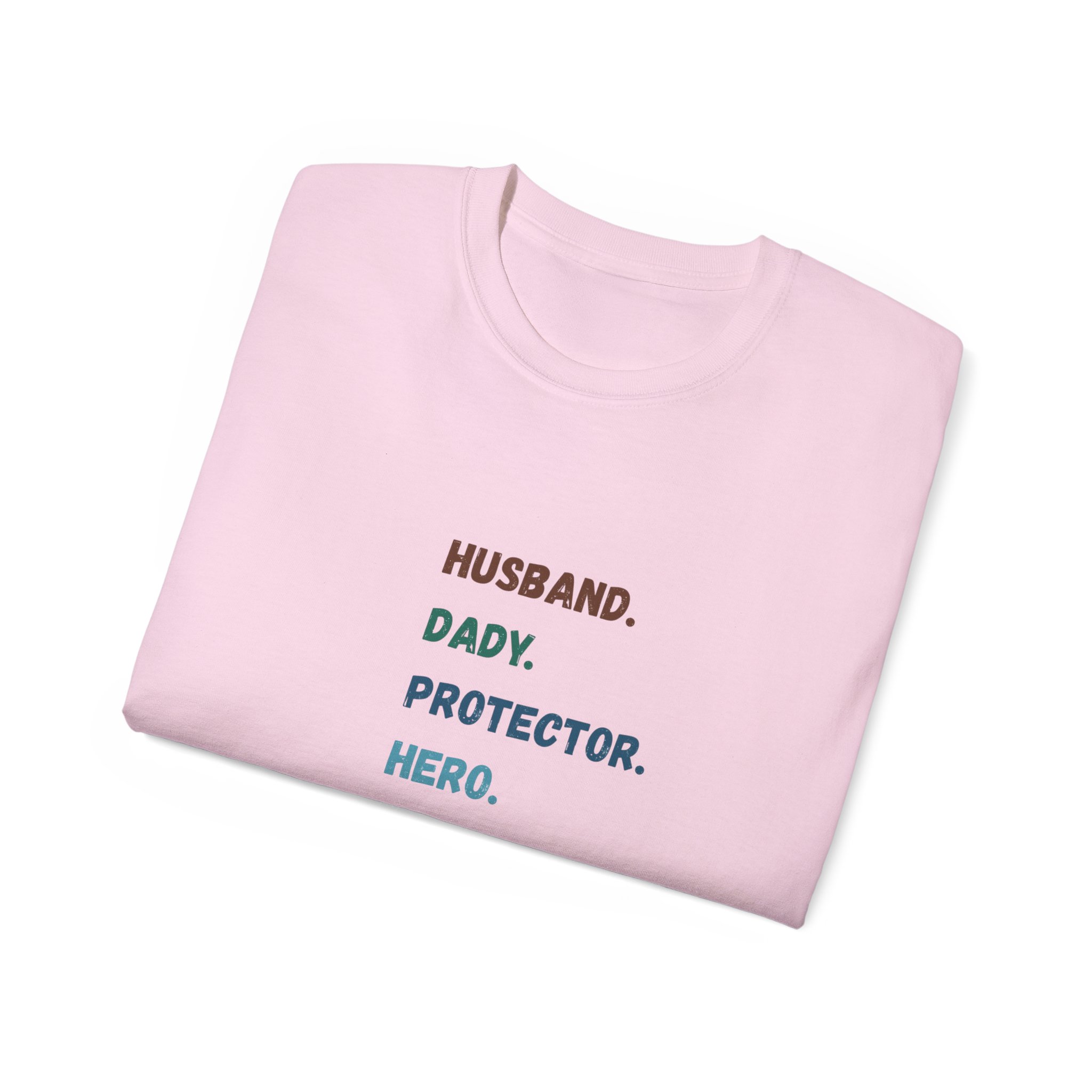 Dad Protector Hero Tee - Unisex Gildan Cotton Shirt - Image 36