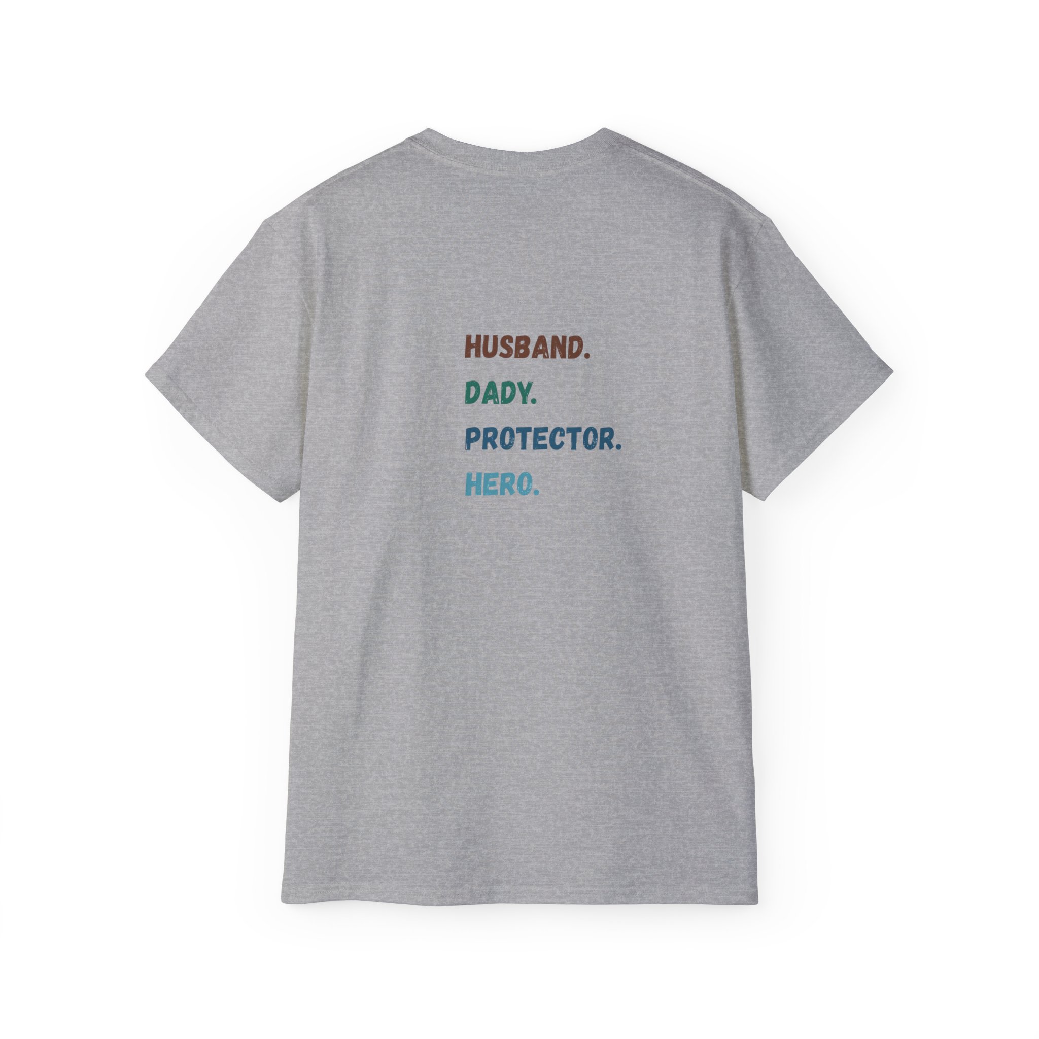 Dad Protector Hero Tee - Unisex Gildan Cotton Shirt - Image 20