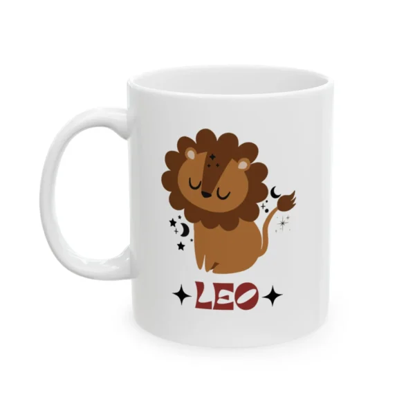 Zodiac Sign Ceramic Mug - Leo