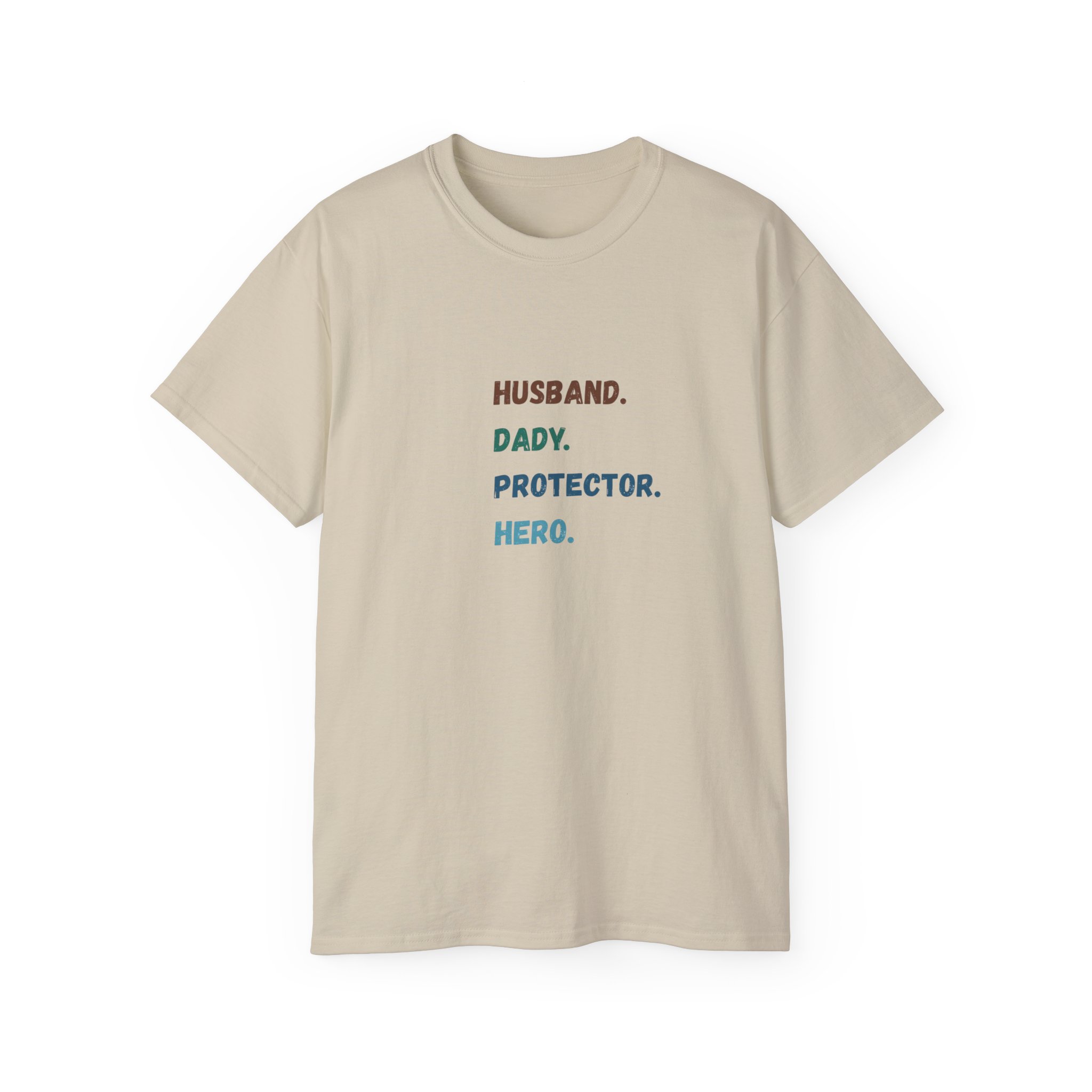 Dad Protector Hero Tee - Unisex Gildan Cotton Shirt - Image 14