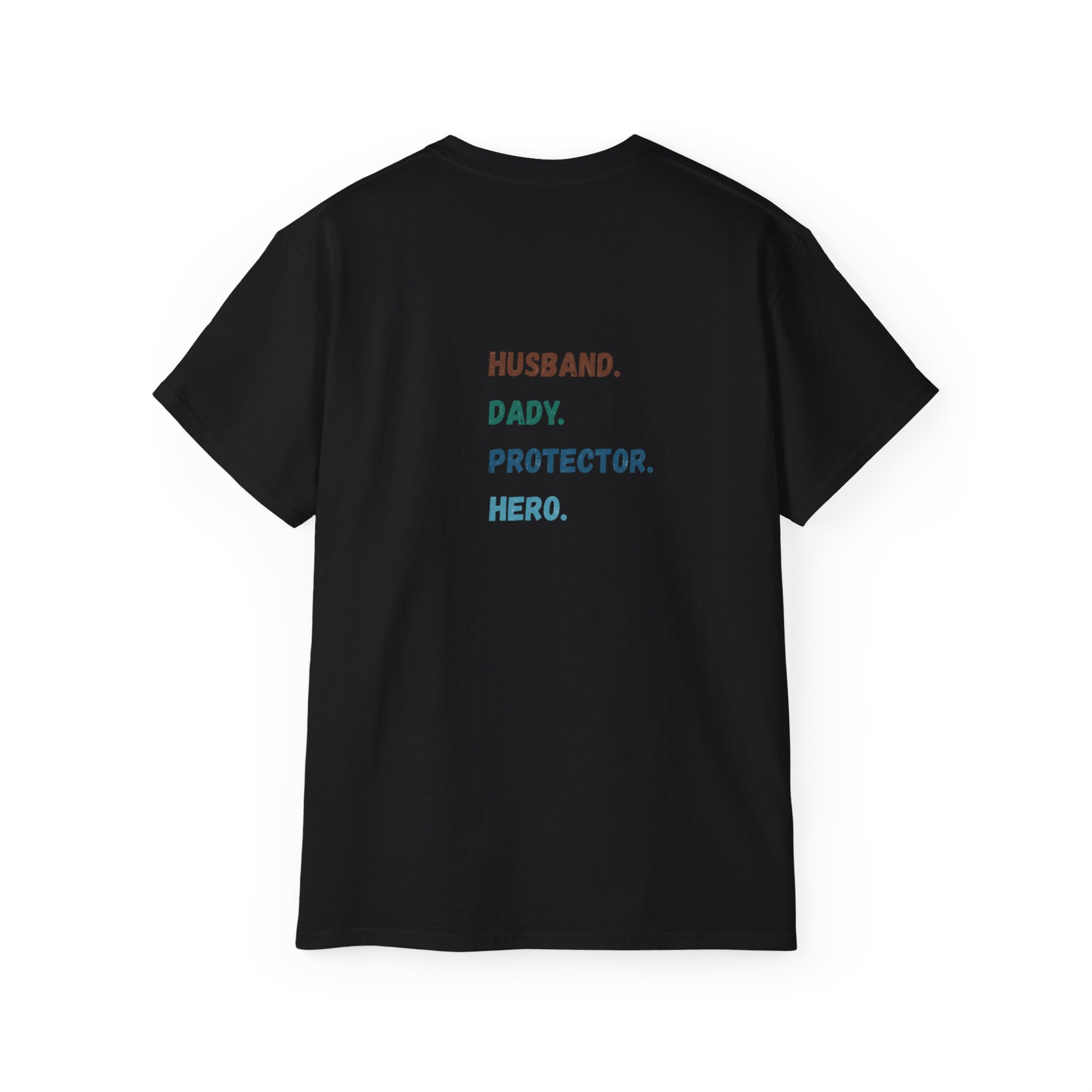 Dad Protector Hero Tee - Unisex Gildan Cotton Shirt - Image 10
