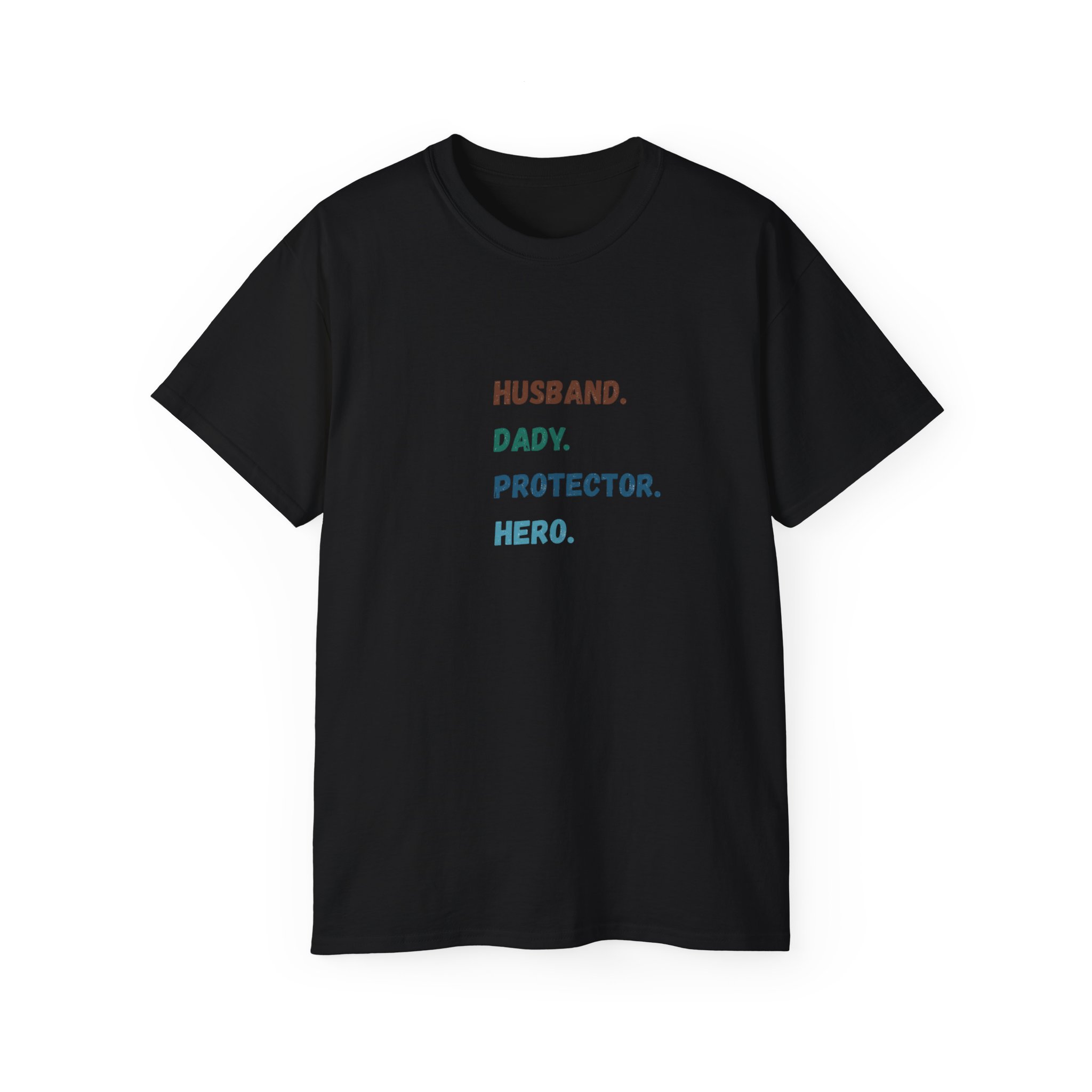 Dad Protector Hero Tee - Unisex Gildan Cotton Shirt - Image 9