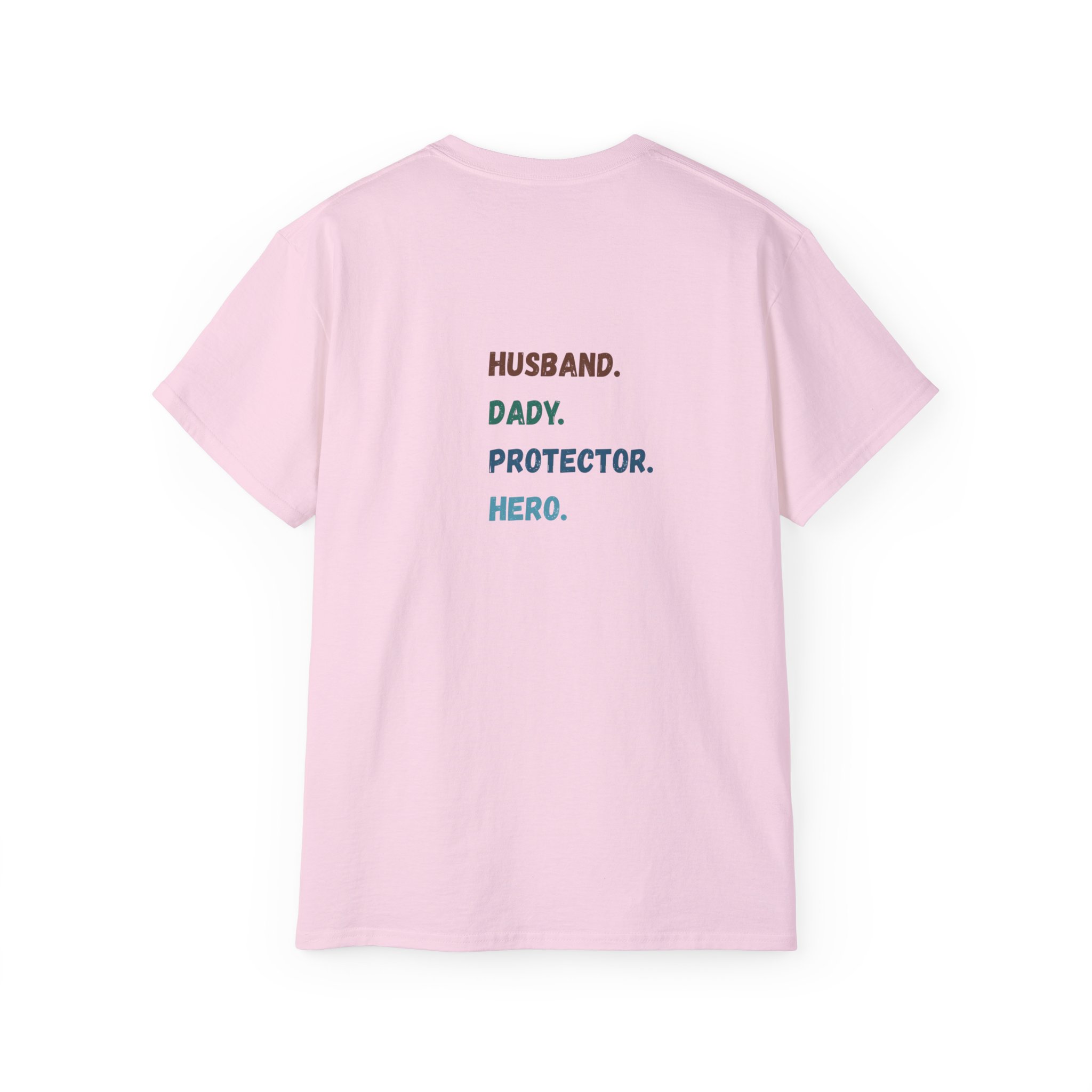 Dad Protector Hero Tee - Unisex Gildan Cotton Shirt - Image 35