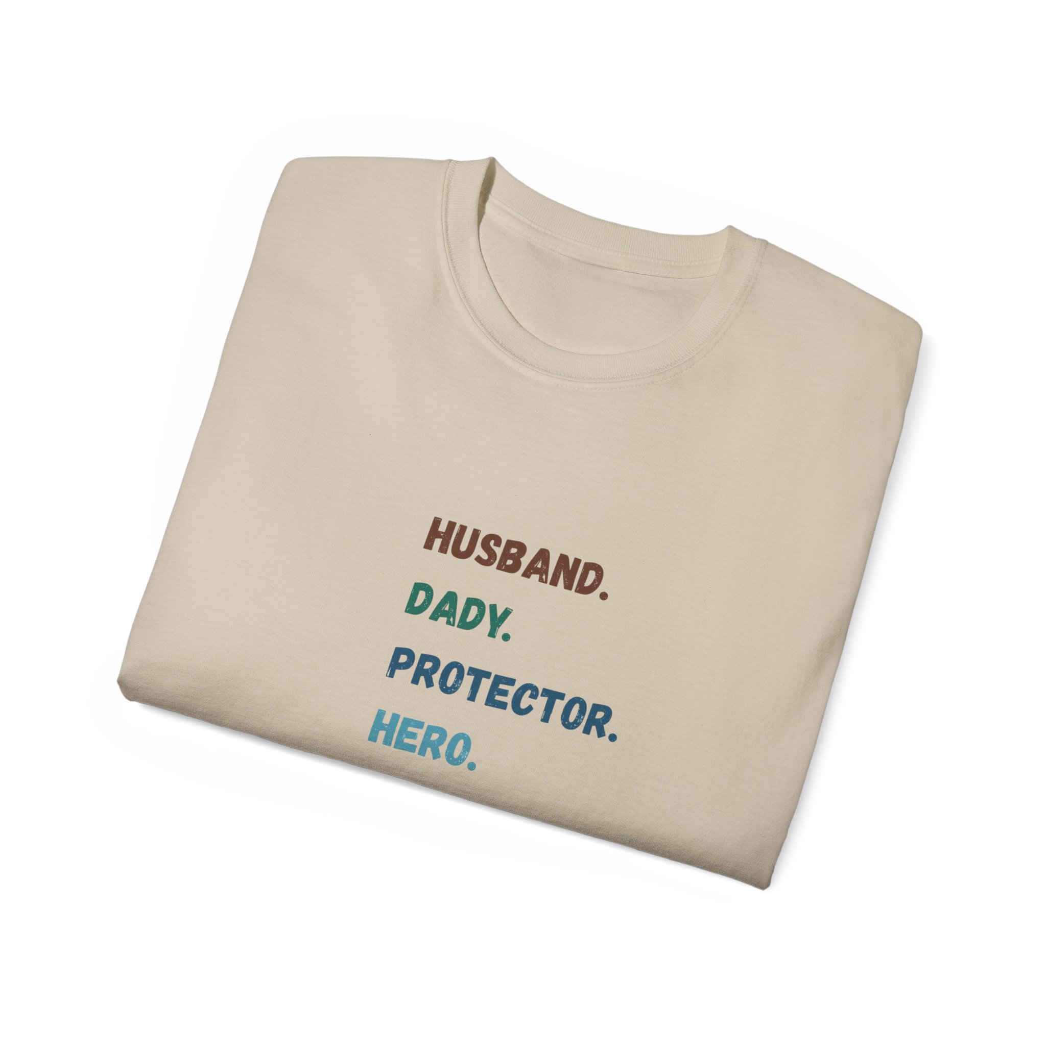 Dad Protector Hero Tee - Unisex Gildan Cotton Shirt - Image 16