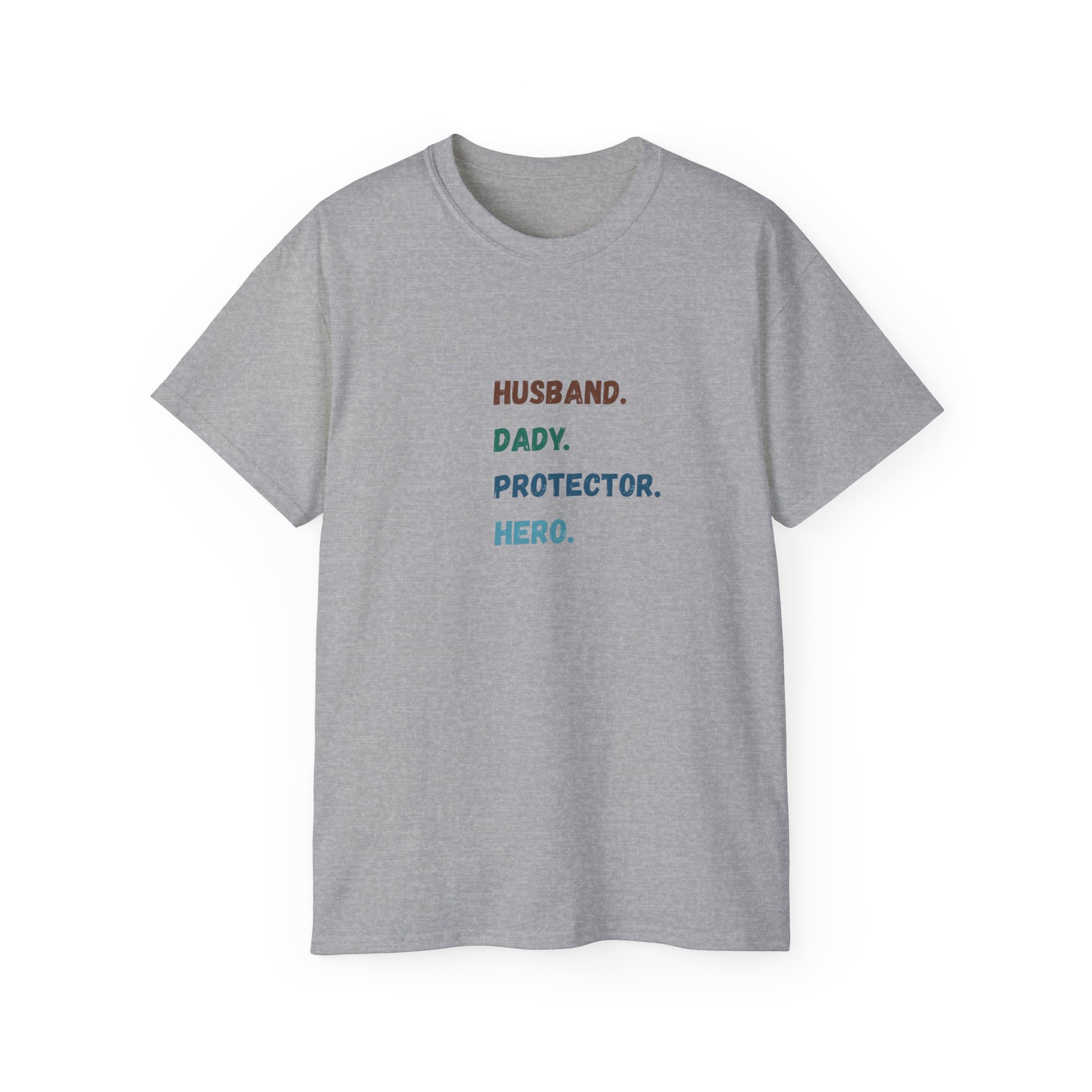 Dad Protector Hero Tee - Unisex Gildan Cotton Shirt - Image 19