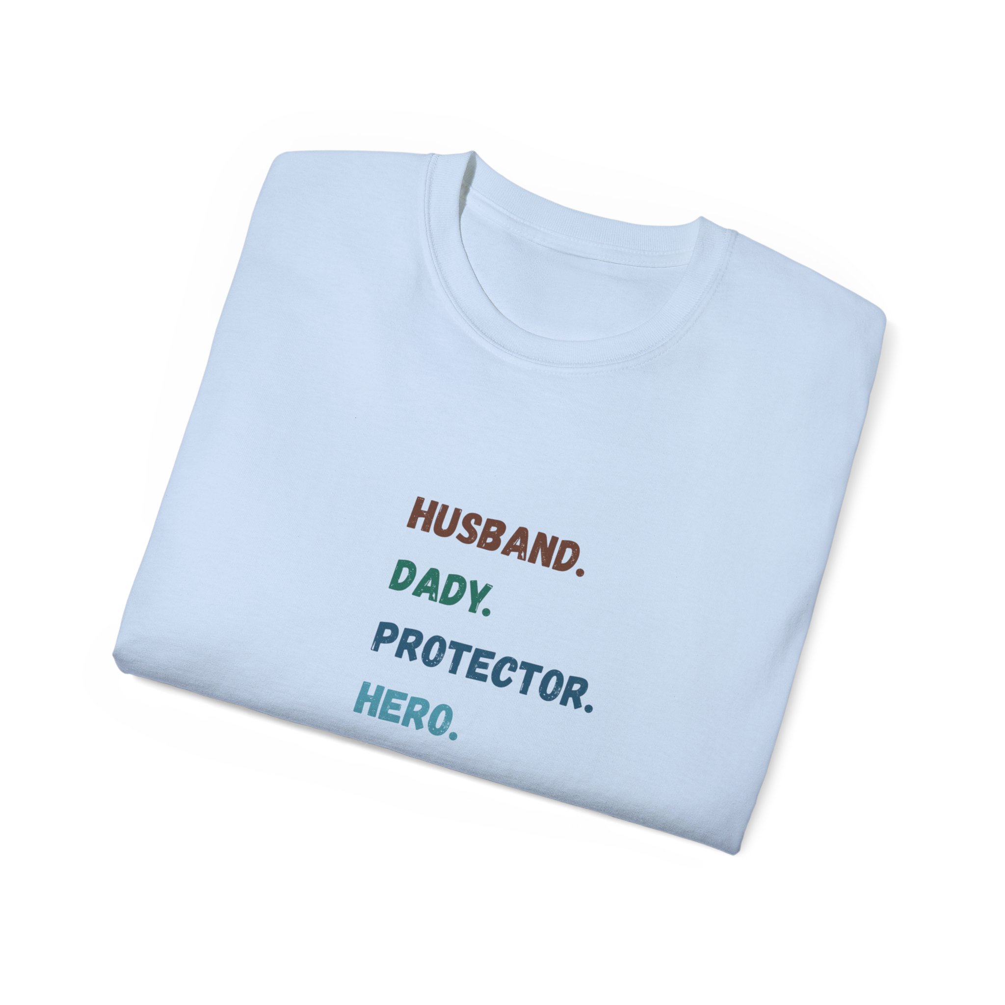 Dad Protector Hero Tee - Unisex Gildan Cotton Shirt - Image 26