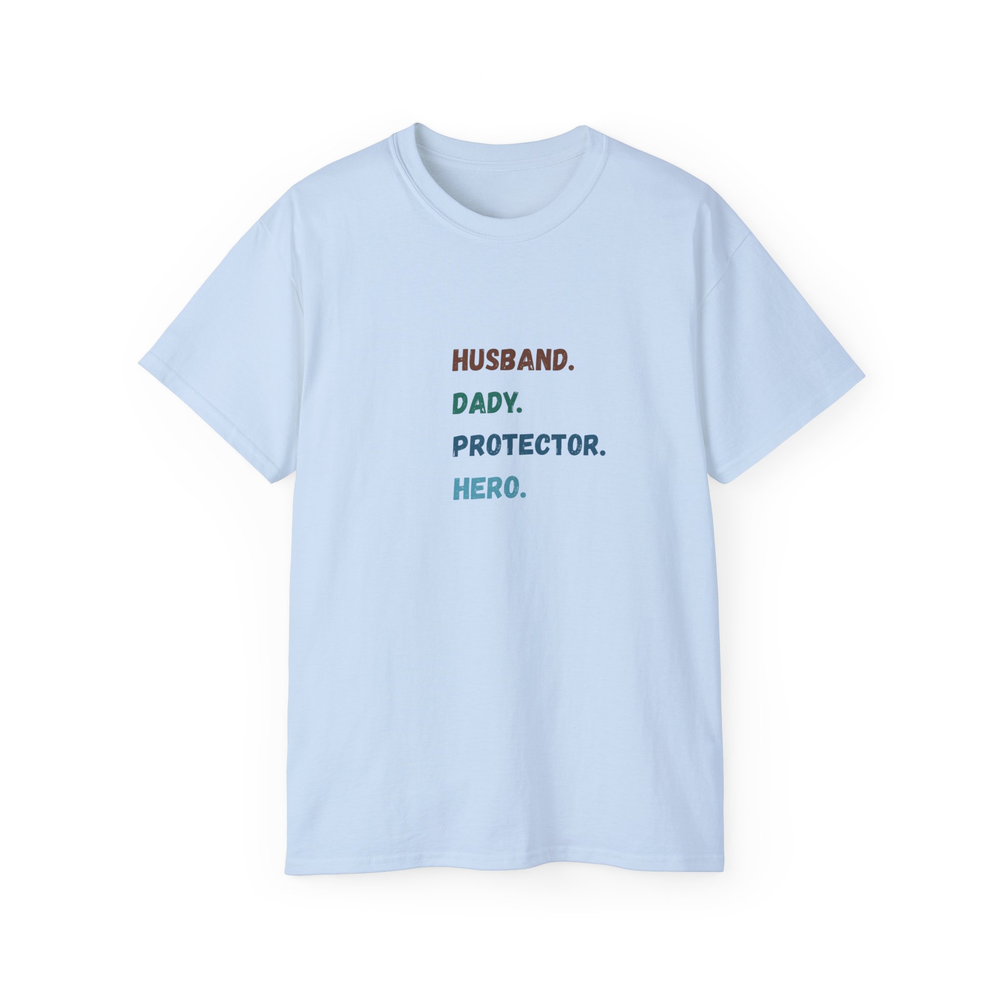 Dad Protector Hero Tee - Unisex Gildan Cotton Shirt - Image 24