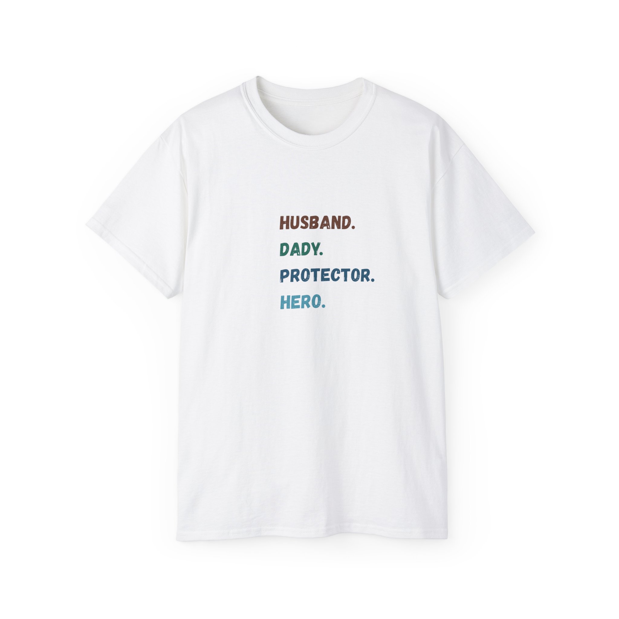 Dad Protector Hero Tee - Unisex Gildan Cotton Shirt