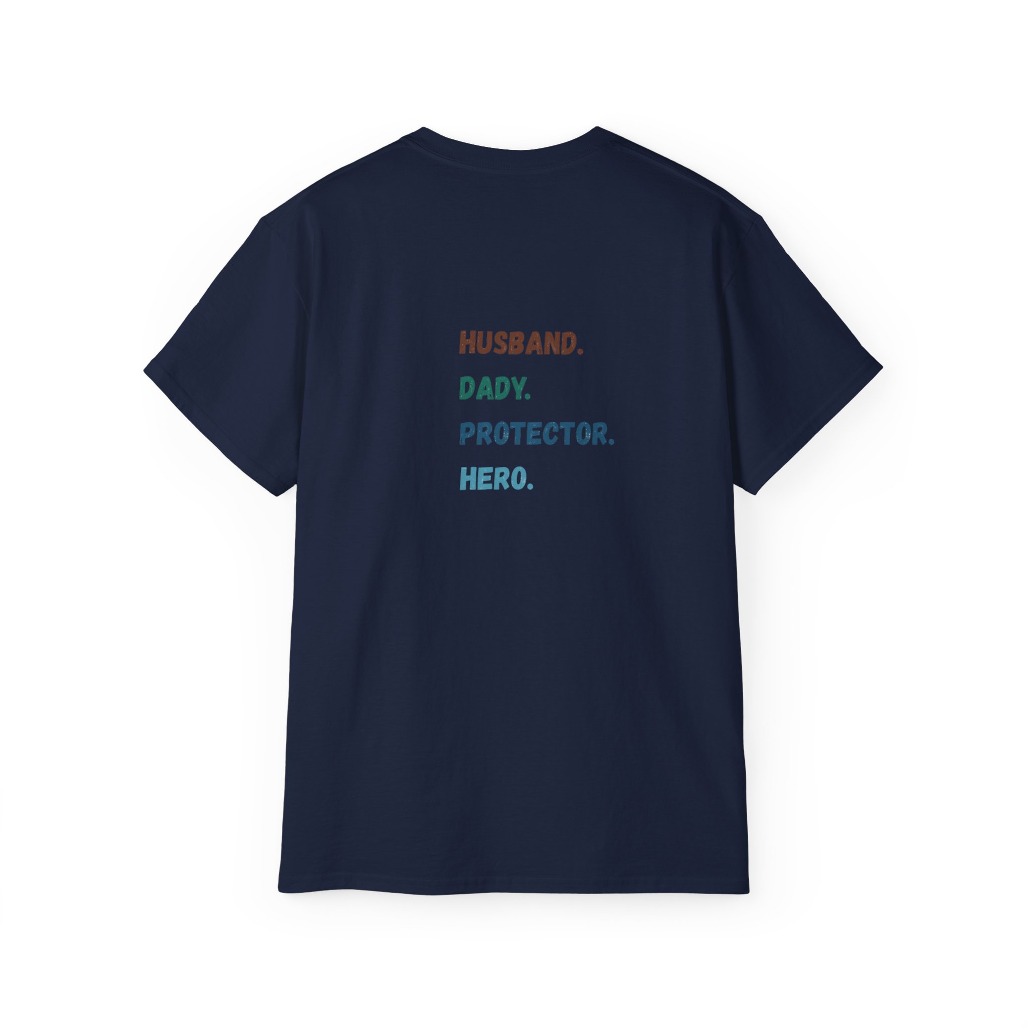 Dad Protector Hero Tee - Unisex Gildan Cotton Shirt - Image 30