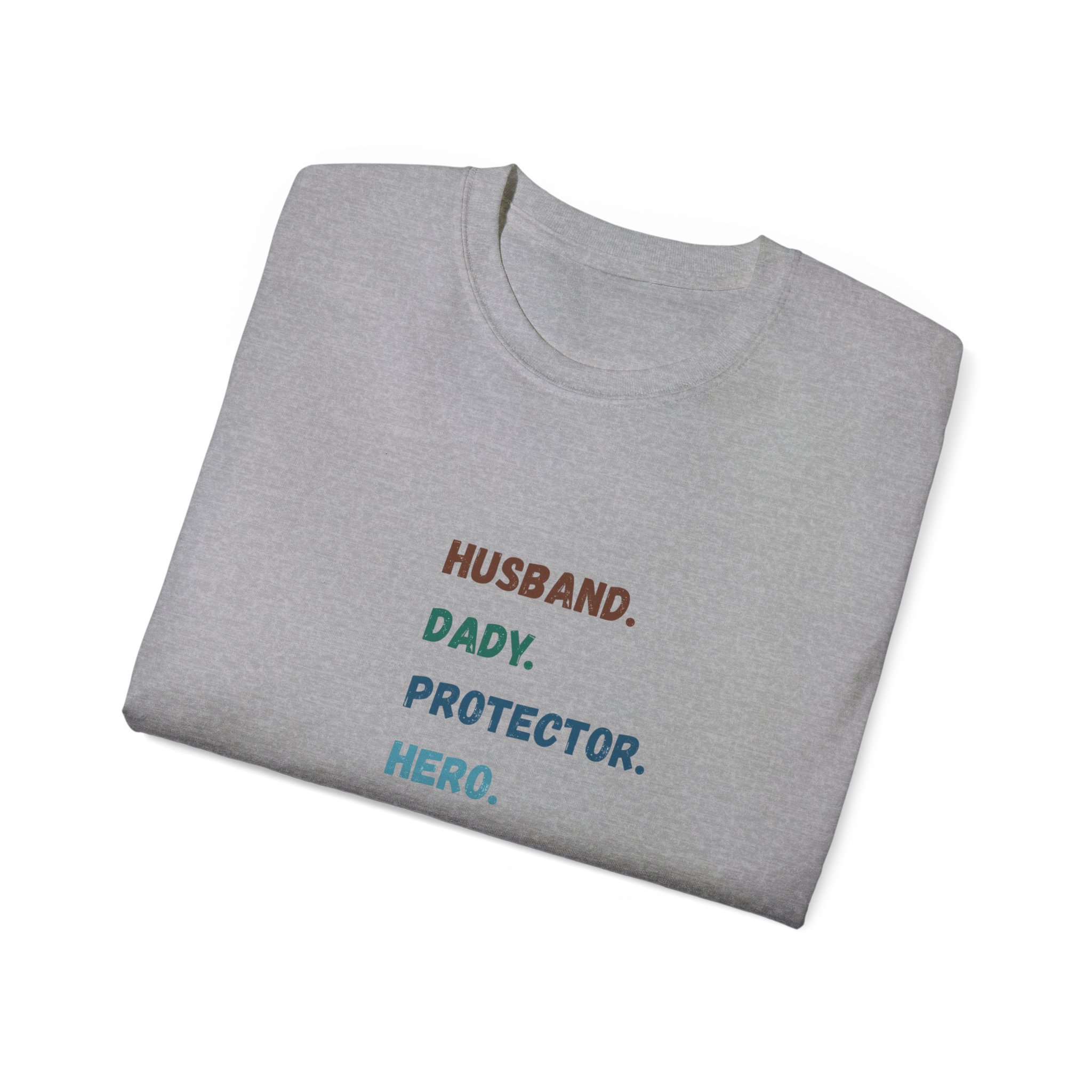 Dad Protector Hero Tee - Unisex Gildan Cotton Shirt - Image 21